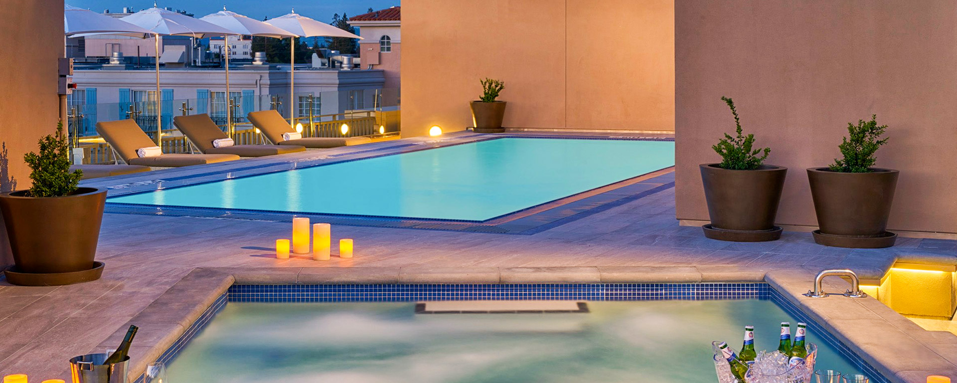 The Clement Palo Alto Rooftop Pool